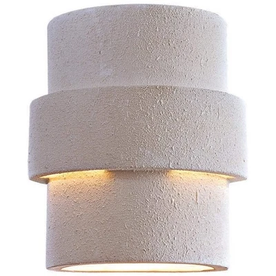 Aplique de pared exterior The Great Outdoors 9836 cerámica 1 luz 8" de ancho cielo oscuro, Foto 1 de 3