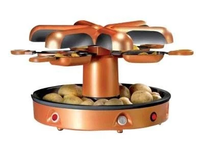 UNOLD 48755 Raclette Extandable Anthrazit/Orange Foto 1 de 1