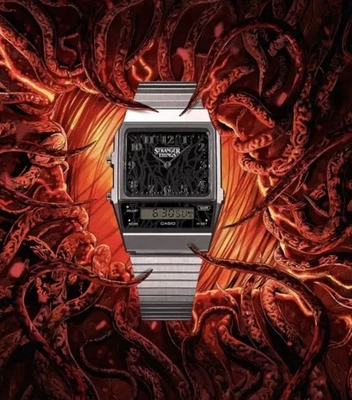 MONTRE CASIO x STRANGER THINGS – ÉDITION LIMITÉE Rare AQ-800EST-1A ✅ - Immagine 1 di 2