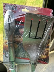 Weber Grill Tongs & Spatula Stainless Steel Grill Tools Set BRAND NEW SEALED - Picture 1 of 5