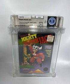 Mighty Bomb Jack (Nintendo Entertainment System, 1987) NES WATA 9.2B SEALED