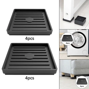 4pcs Furniture Foot Pads Lace Leg Runners Floor Protectors for Overbed Table for - Picture 1 of 15