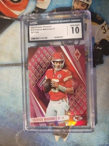 2023 Panini Phoenix #19 Patrick Mahomes II Pink CGC 10 #/175 - Picture 1 of 2