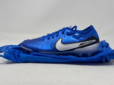 耐克男式 4/女式 5.5 Tiempo Legend 10 Elite FG 足球鞋蓝色 DV4328-400 — 第 1/4 张图片
