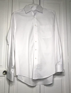 Jos A. Banks- Traveler Collection Slim-Fit Dress Shirt,size: 15.5"-34, White - Picture 1 of 4