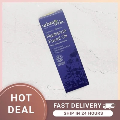 Urban Veda Radiance Facial Oil FOR DEHYDRATED & DULL SKIN TYPE 30ml RRP £34.99 - Image 1 of 2