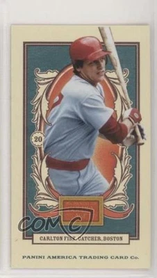2013 Panini Golden Age American Caramels Mini Blue Back Carlton Fisk #140 HOF - Image 1 of 2