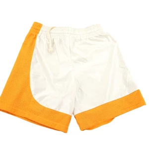 Pantalones Cortos Ropa Atlética Trabajo en Equipo Blanco y Amarillo Talla 24-26 - Imagen 1 de 7