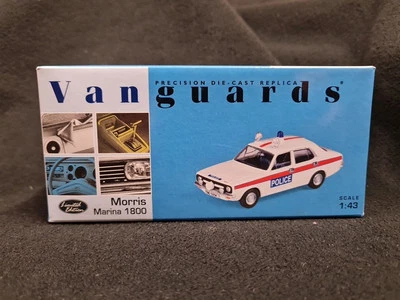 VANGUARDS VA 06302 MORRIS MARINA 1800 ESSEX POLICE UK SCALA 1:43 - Immagine 1 di 4