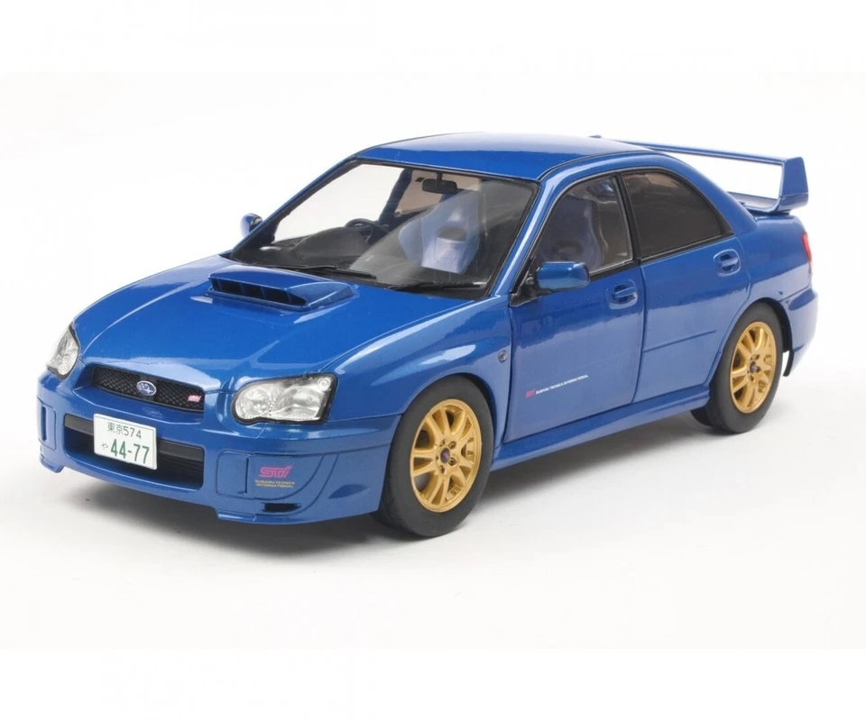 Subaru Impreza WRX STI blau - Solido (1/18) Modellauto Model Car - Bild 1 von 1