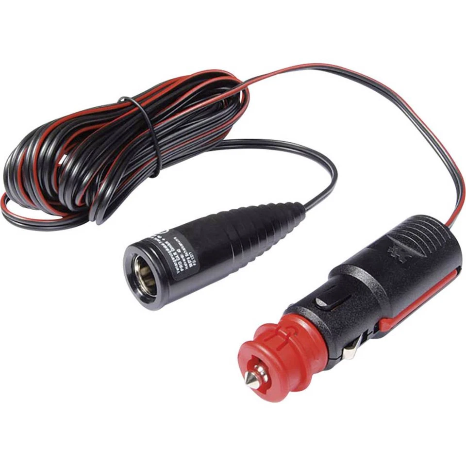 ProCar Verlängerungskabel Belastbarkeit Strom max.=8 A Verlängerungskabel 12 V, - Bild 1 von 1