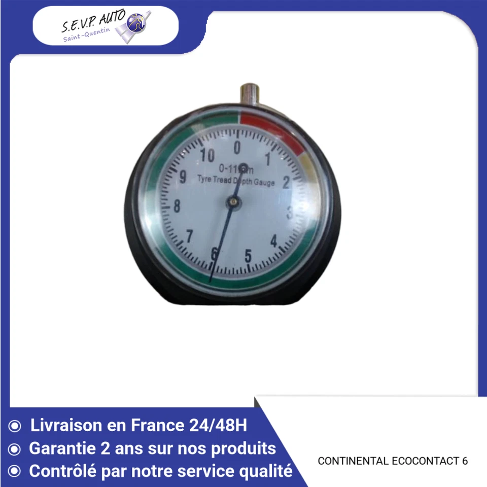 🇫🇷 Paire de pneus CONTINENTAL ECOCONTACT 6 205 60 16 92 H ♻️ - Photo 1/3