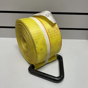 5000lb Winch Strap W Hook - 204-30 - UNKNOWN LENGHT - Picture 1 of 7