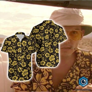 Camisa Hawaiana Raoul Duke, Miedo y Asco en Las Vegas Camisa Hawaiana NUEVA - Imagen 1 de 2