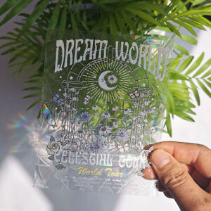 Sun Catcher Window Sticker Rainbow Maker Prism Flower Glass Static Decals Prism 