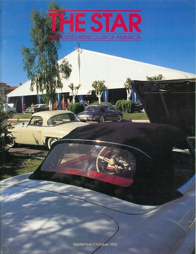 1992 The Star Magazine (Mercedes-Benz Club of America) September/October - Image 1 of 1