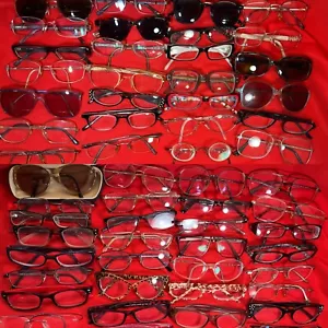 58 Eyeglasses Vintage 70s 80s MCM Lot Donna Karan Aigner Calvin Klein BCGB Echo - Picture 1 of 17