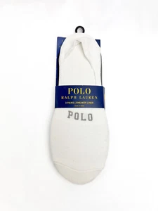 Polo Ralph Lauren Women's 3-pack No Show Socks, 9-11, fits shoe size 4-10.5 - Picture 1 of 5