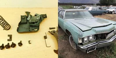 PESTILLO CAPÓ Y MONTAJE CHEVROLET TAMAÑO COMPLETO 1974 TODO 1975 EXC CAPRICE 74CI2-3B4-X Foto 1 de 4