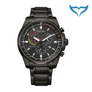 Citizen Chronograph AT1195-83E Eco-Drive Edelstahl Kristallglas 10bar Armbanduhr - Bild 1 von 3