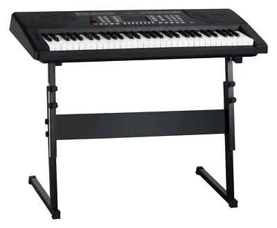 FunKey 61 BK Keyboard incl. alimentatore e porta spartiti Black Safety Fix Set Pack - Immagine 1 di 4