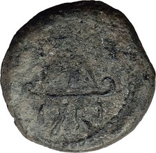 HEROD I the GREAT Jewish King JUDAEA Jurusalem AREA Ancient Greek Coin i64109