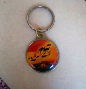 NASCAR Key Ring With A 24 Car On It And A Checkered Flag - Picture 1 of 2