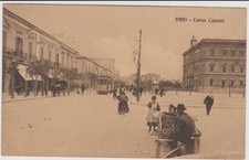 BARI VENDITORE AMBULANTE IN CORSO CAVOUR ANIMATA 1912 BELLA !