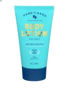 Hand In Hand Body Lotion Meersalz Süße Minze & Eukalyptus Vegan 2 Oz. - Bild 1 von 1