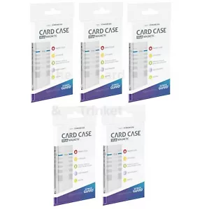 5x Ultimate Guard 55pt Magnetic Card Case Protector Display Holder UV Protected - Picture 1 of 8