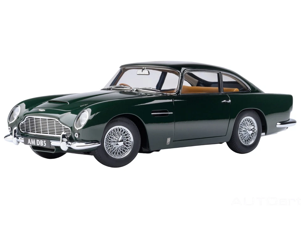 AUTOart 1/18 Aston Martin DB5 Dark Green Finished Product 70286