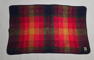 Manta de lana mohair Eagle Products tela arco iris colores colorido vintage - Imagen 1 de 4