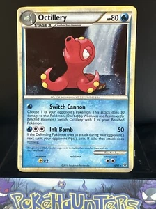 Pokemon Karte Octillery 6/95 HGSS Unleashed Holo Played - Bild 1 von 13