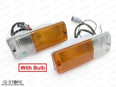 Par de luces indicadoras de señal de giro delanteras Jimny Samurai Suzuki Gypsy Sj413 Sj410 Foto 1 de 3