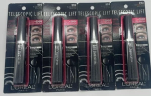 4PK Loreal Telescopic Lift Mascara ~ 992 BLACK BROWN ~ 0.33 FL OZ EACH ~ NEW - Picture 1 of 2