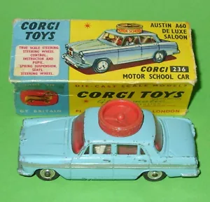 Corgi / 236 Austin A60 Cambridge Driving School Car / Boxed - Picture 1 of 12