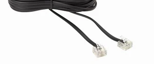 ISDN telephone connection cable modular RJ45 8p4c Male/Male Flat 3m. THOMSON - Zdjęcie 1 z 2
