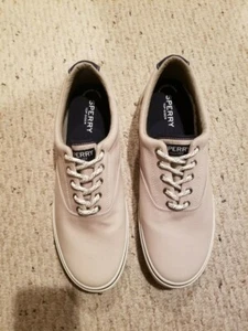 Sperry Top-Sider Mens Halyard CVO Nautical Sneakers Boat Casual Chino 14 M - Picture 1 of 5