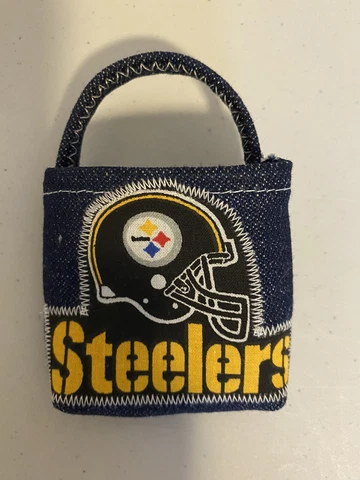 Pittsburgh Steeler Blue Jean Doll Purse Or Decoration Cover