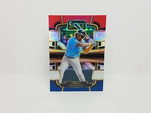 2024 Panini Select #4 Xavier Isaac, Rays - Concourse Red and Blue Prizm - Picture 1 of 2