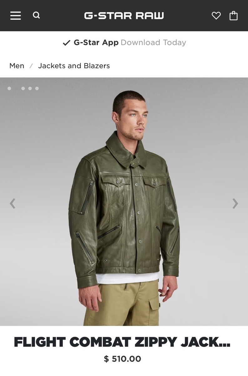 g star raw leather jacket products for sale | eBay g star raw leather jacket products for sale | eBay