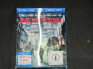 Inception (Blu-ray/DVD, 2010, 2-Disc Set) Excellent condition