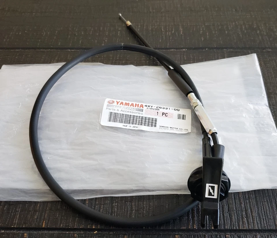 Кабель дроссельной заслонки карбюратора Yamaha Grizzly 600 YFM600 1998-2001, 4WV-26331-00 - Изображение 1 из 2