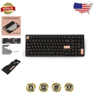 Thick PBT Doubleshot Keycap Set in Dark Olivia - 168 Keys for Cherry MX Switches - Picture 1 of 9