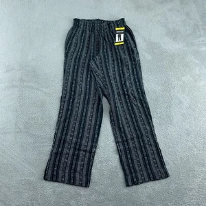 Briggs Womens Black & White Striped Linen Blend Pull-On Pants Size S NWT 1826 - Picture 1 of 11