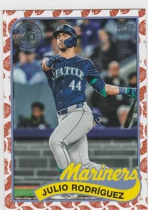 2024 Topps Edición Japón #89J-6 Julio Rodríguez 1989 Koi Fish Mariners - Imagen 1 de 1