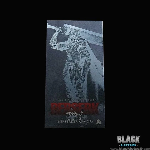 NEW ThreeZero Guts Berserker Armor Figure Kentaro Miura Berserk 12" IN STOCK Cover