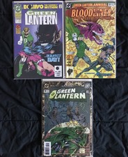 Green Lantern Annuals #1-3 (1992-4) Eclipso Bloodlines Elseworlds DC