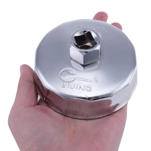 74mm Ölfilter Steckschlüssel Entfernungswerkzeug 14 Flöte Für Mercedes W212 W204 - Bild 1 von 7