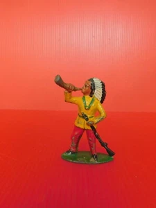 PLOMB CREUX / GEMALU OU B.F. / LE WESTERN CHEF INDIEN AU COMBAT - Imagen 1 de 6